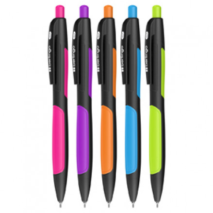 Ручка шариковая автомат. 0.7мм, "Color Zone 2", Berlingo