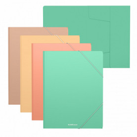 Папка на резинках А4 Matt Powder,, ЕК