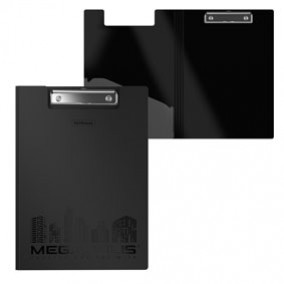 Папка-планшет с зажимом А4 MEGAPOLISl, ассорти, ЕК