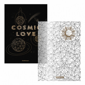 Набор папок-уголков 4 шт. Magic Sky, A4, ассорти, ЕК