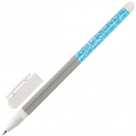 Ручка гелевая пиши-стирай 0,5мм, Пифагор, синий