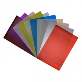 КАЛЬКА декоративная "Цветная" А4 10л/10цв