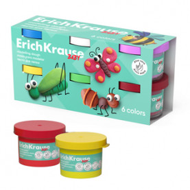 Тесто для лепки Baby с Алоэ Вера 6 цветов по 35 г, ЕК