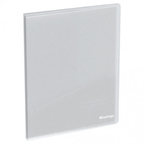 Папка на 10 файлов "No Secret", полупрозрачная, карман, Berlingo