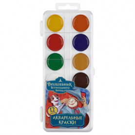 Акварель "Волшебник Изумрудного Города" 12цв. Мульти-Пульти