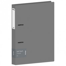 Папка 2 кольца А4 40мм, "Soft Touch", карман, Berlingo 