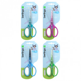 Ножницы детские 13,5см, "Salute", ассорти, Berlingo