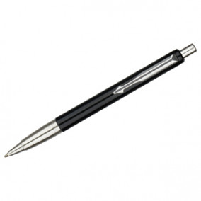 Ручка шариковая Parker Vector Black, черный корпус, синяя, 1,0мм