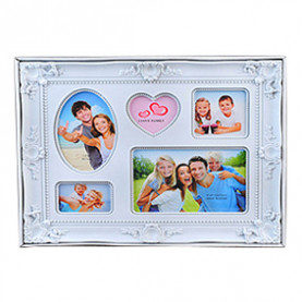 Фоторамка Image Art PL04-5  коллаж на 5 фото, пластик,