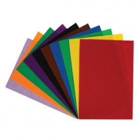 Цветной фетр А4, 10л/10цв, 1мм, "Приключения Енота", Мульти-Пульти