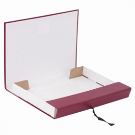 Короб архивный на завязках, 3,5см., ассорти