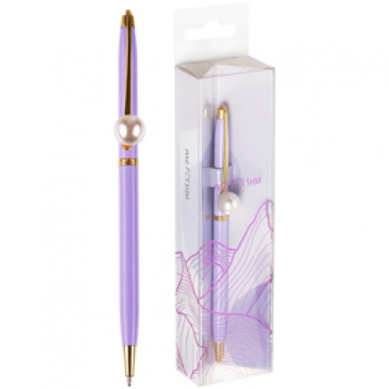 Ручка шариковая 1,0мм "Lilac jewel" синяя, MESHU