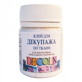 Клей для декупажа по ткани Декола 50мл
