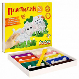 Пластилин Каляка-Маляка 10цв.150гр.