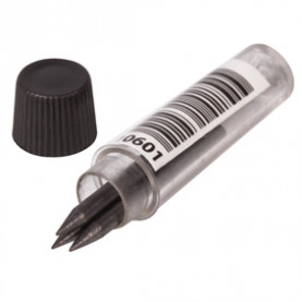 Грифель д/циркулей HB, толщина 2мм, пенал по 4 шт., STAFF