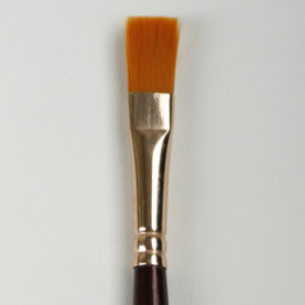 Кисть синтетика плоская № 6 Декола (10мм)