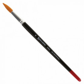 Кисть синтетика круглая № 8, Brauberg