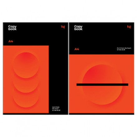 Тетрадь А4 96л линия "For your notes", BG