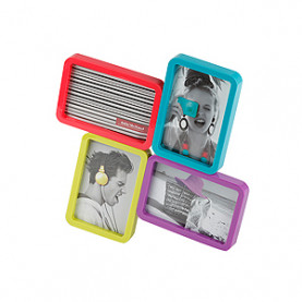 Фоторамка Image Art PL11-4  коллаж на 4 фото, пластик,