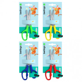 Ножницы детские 13,5см, ассорти, Berlingo