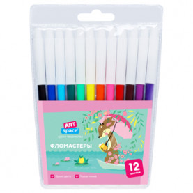 Фломастеры 12цв. "Рассказы", ArtSpace