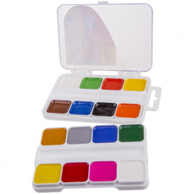 Акварель Енот в Красном море, 16цв., Мульти-пульти