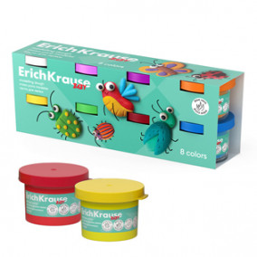 Тесто для лепки Baby с Алоэ Вера 8 цветов по 35 г, ЕК