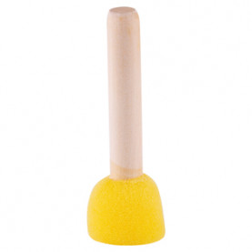 Кисть-губка круглая поролон, d30мм