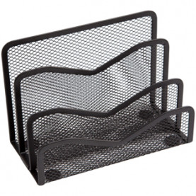 Подставка для бумаг и писем, металл, 3 секции, Berlingo