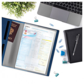 Папка для семейных документов А4, искусств. кожа, OfficeSpace