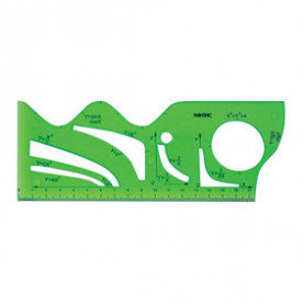 Линейка-трафарет "Функция"