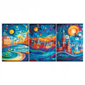 Тетрадь А4 80л кл. "Paper art", матовая ламинация, BG