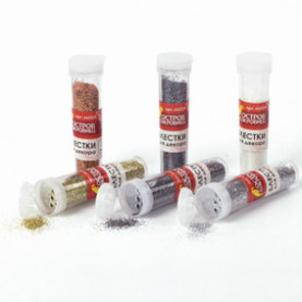 Глиттер "Песок" металлик, ассорти, Остров Сокровищ