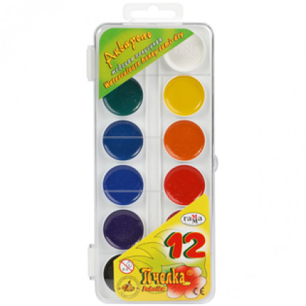 Акварель Пчелка 12цв. Гамма