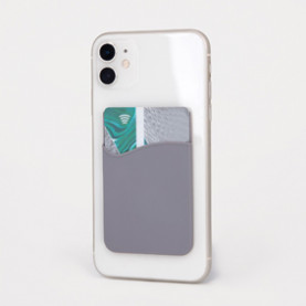 Картхолдер на телефон, силикон, цвет ассорти