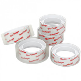 Клейкая лента 19*33 прозрачная Berlingo