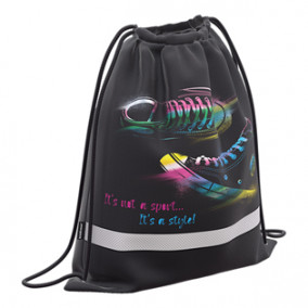 Мешок для обуви 50х41см "Sneakers", с боковым карманом, ЕК