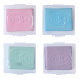 Ластик-клячка "Студия", 40*35*10мм, пастельные цвета, пластик. контейнер, Гамма 