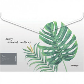 Конверт на кнопке А4 "Eco", 180мкм, Berlingo