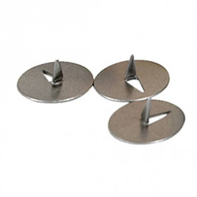 Кнопки 12мм, 100шт. металл, inФОРМАТ