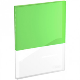 Папка на 20 файлов "Semicolor", карман, ассорти, Berlingo