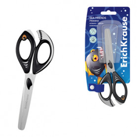 Ножницы детские 14,5см. Sea Friends Piranha, ЕК