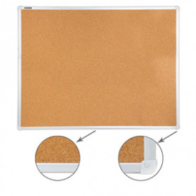 Доска пробковая 90*120см алюминиевая рамка, Brauberg