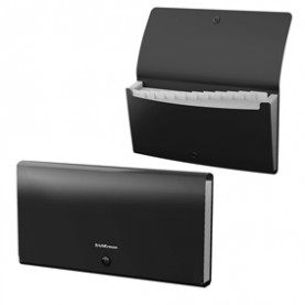 Папка-картотека Check size 12 отд, на кнопке Matt Classic, ассорти, ЕК