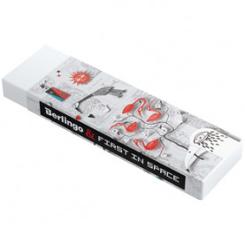 Ластик "Alchemy", прямоугольный, 70*20*8мм, Berlingo 