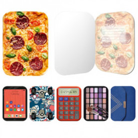 Тетрадь А4 40л кл. Фигурная, Mix2, скрепка, Academy Style