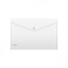 Конверт на кнопке А4 Clear Rhombs/Lines, EK