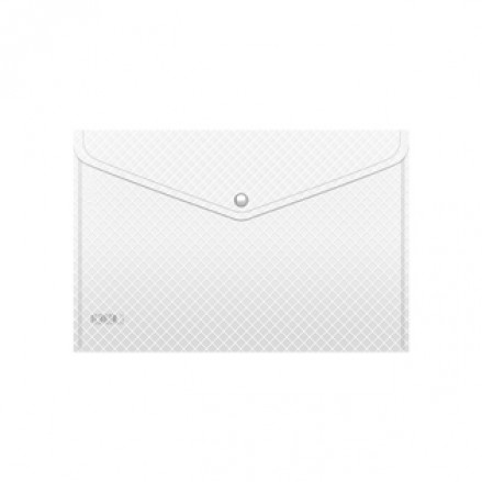 Конверт на кнопке А4 Clear Rhombs/Lines, EK
