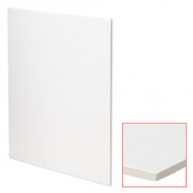 Пенокартон матовый, 30*40 см, толщина 5мм, белый, BRAUBERG