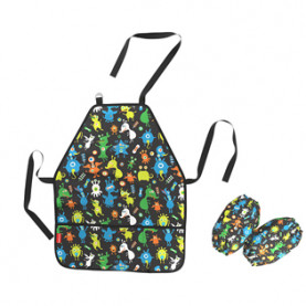 Фартук с нарукавниками Funny Monsters, ErichKrause® 